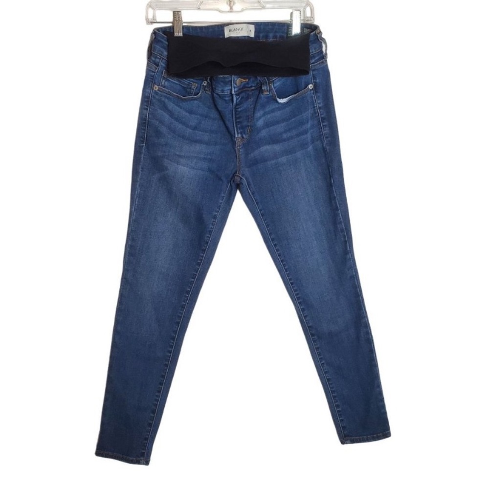 Blanqi Maternity Jeans Size 8 Skinny Leg